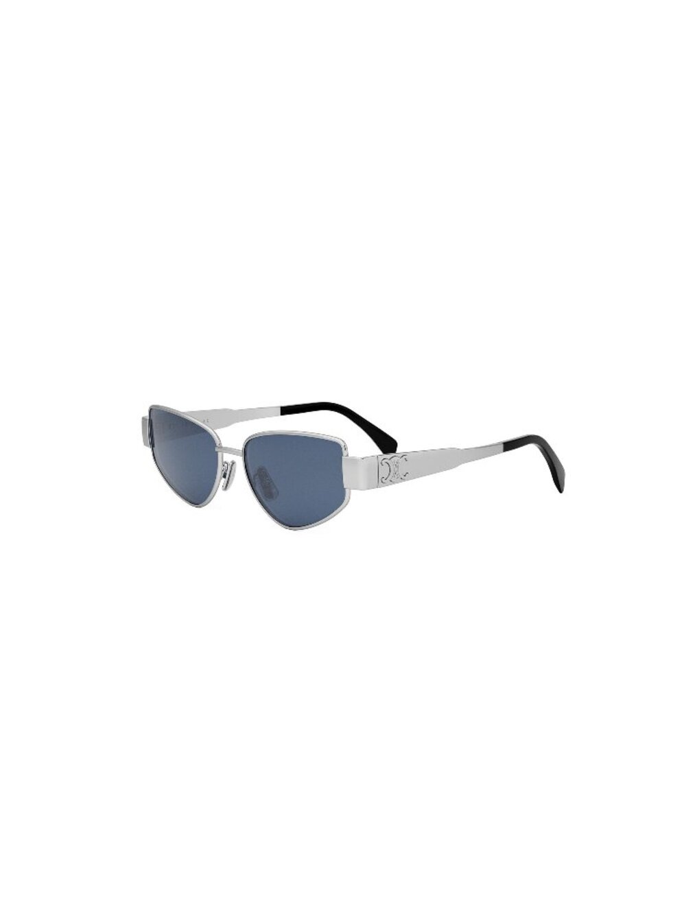 New CELINE Women's Sunglasses Metal Frame TRIOMPHE CL40293U 16V 55
